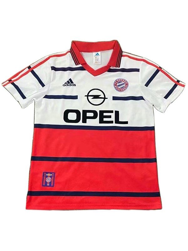 Bayern Munich maglia trasferta del bayern seconda maglia da calcio sportiva da uomo vintage retrò partita di calcio 1998-2000