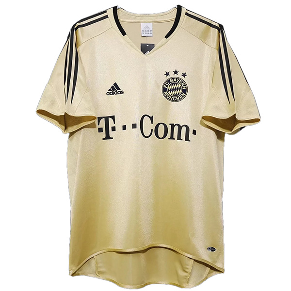 Bayern munich seconda divisa da calcio in trasferta maglia da calcio sportiva da uomo 2004-2005