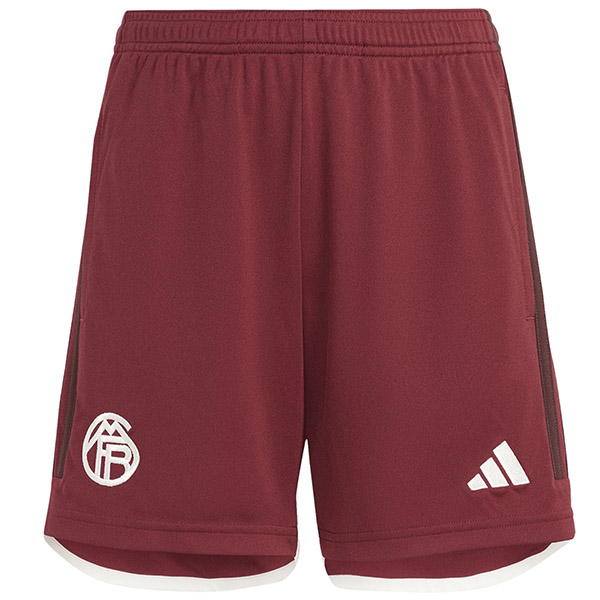 Bayern munich terza maglia pantaloncini da uomo terza maglia da calcio abbigliamento sportivo uniforme pantaloni 2023-2024