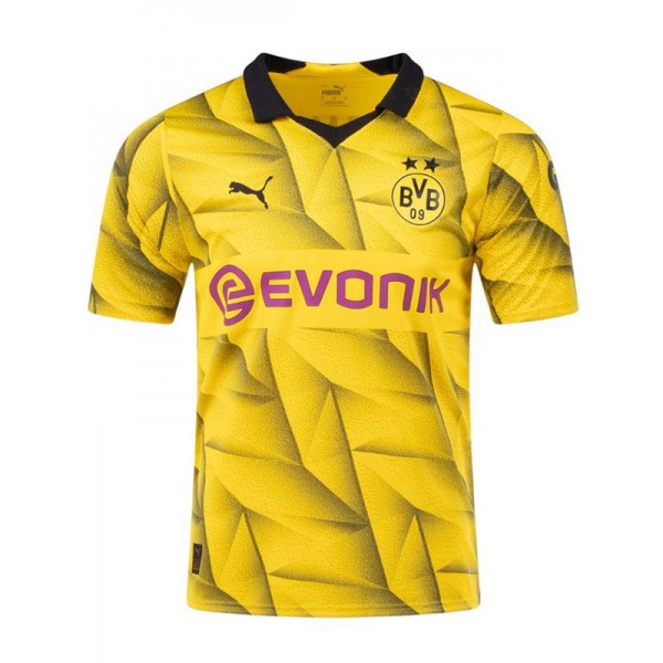 Borussia Dortmund terza maglia da calcio uniforme da uomo terza kit da calcio sportivo 2023-2024