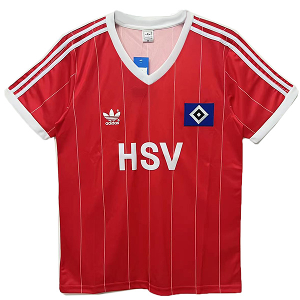Hamburger maglia da trasferta seconda divisa da calcio maglia da calcio maschile 1983-1984