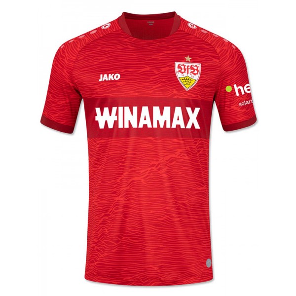 VfB Stuttgart maglia da trasferta uniforme da calcio seconda maglia sportiva da calcio da uomo 2023-2024
