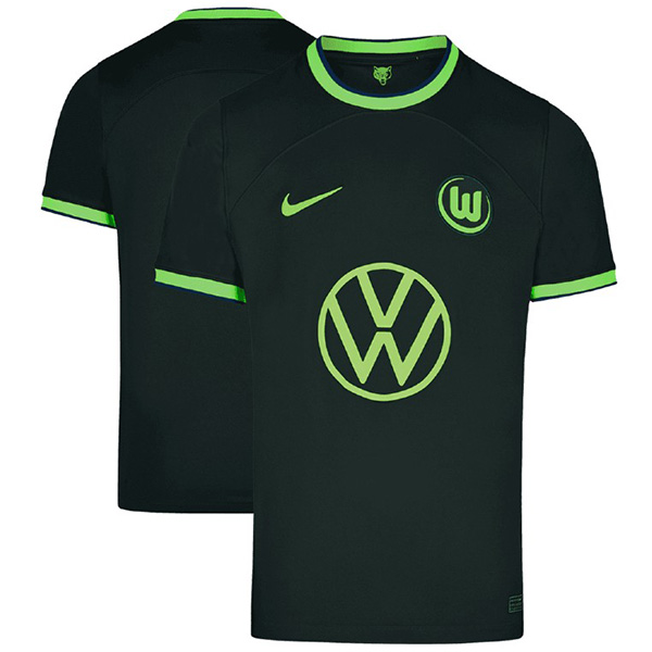 Wolfsburg maglia da trasferta maglia da calcio da uomo secondo abbigliamento sportivo da calcio maglia sportiva 2022-2023