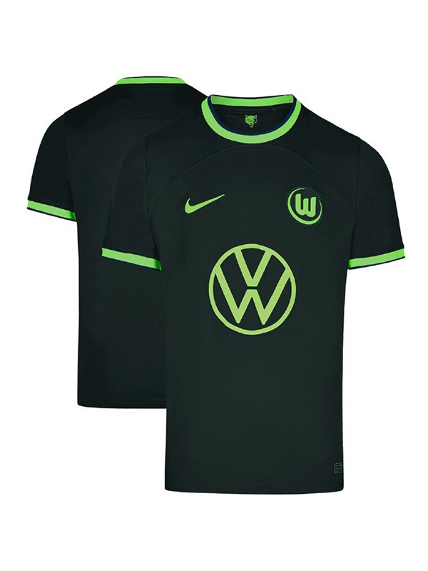 Wolfsburg maglia da trasferta maglia da calcio da uomo secondo abbigliamento sportivo da calcio maglia sportiva 2022-2023
