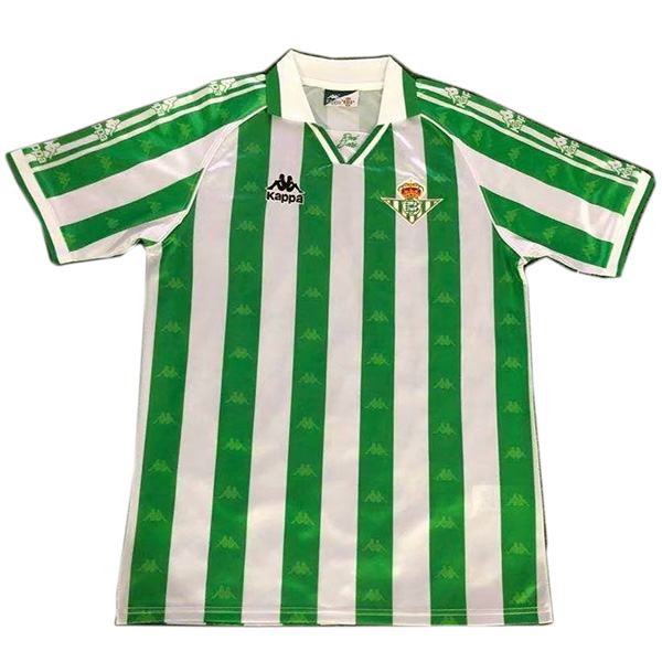 Real Betis home retro jersey maillot match men's 1st soccer sportwear football shirt 1995-1997