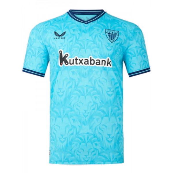 Athletic Bilbao maglia da trasferta uniforme da calcio da uomo, seconda divisa sportiva da calcio, maglia 2023-2024