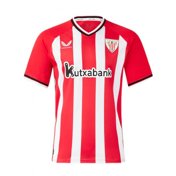 Athletic Bilbao maglia da casa divisa da calcio da uomo prima maglia sportiva da calcio 2023-2024