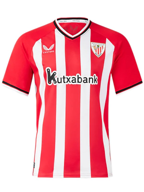 Athletic Bilbao maglia da casa divisa da calcio da uomo prima maglia sportiva da calcio 2023-2024