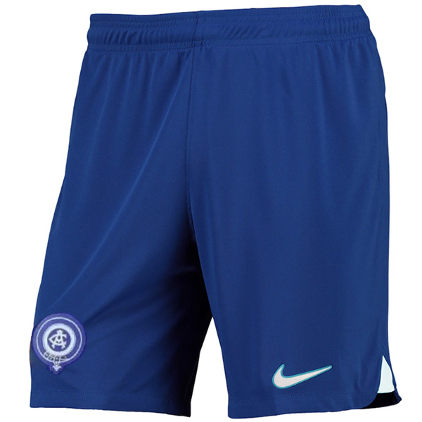 Atlético de Madrid pantaloncini in maglia da trasferta pantaloni della seconda maglia da calcio dell'uniforme sportiva da calcio da uomo 2023-2024