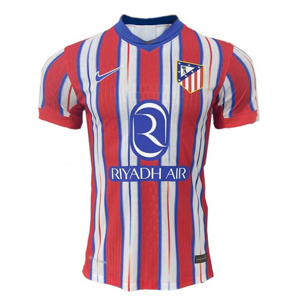 Atlético de Madrid maglia da casa Prima maglia da calcio per abbigliamento sportivo da uomo dell'uniforme da calcio 2024-2025