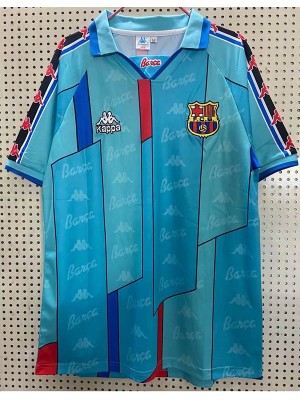 Barcelona away retro soccer jersey maillot match men's 2ed sportwear football shirt 1996-97