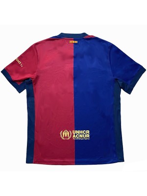 Barcelona maglia da casa uniforme da calcio prima maglia da calcio per abbigliamento sportivo da uomo 2024-2025