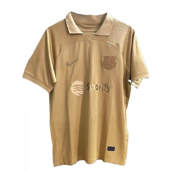 Barcelona edizione speciale maglia uniforme da calcio oro kit abbigliamento sportivo da uomo top da calcio maglia sportiva 2023-2024