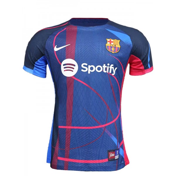 Barcelona maglia da giocatore in edizione speciale uniforme da calcio kit da calcio blu da uomo top maglia sportiva 2023-2024 ​