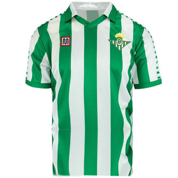 Real Betis maglia retrò casa del prima divisa da calcio maschile della divisa da calcio maglia sportiva 1982-1985