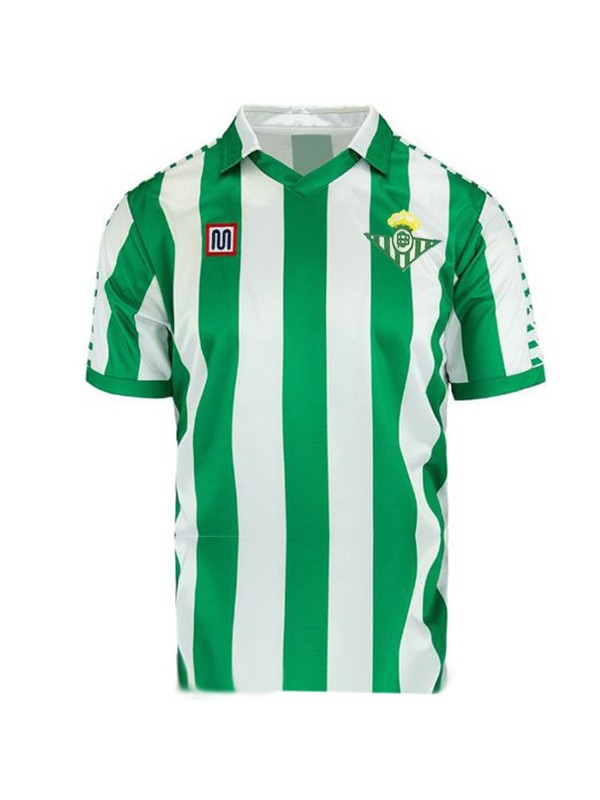Real Betis maglia retrò casa del prima divisa da calcio maschile della divisa da calcio maglia sportiva 1982-1985