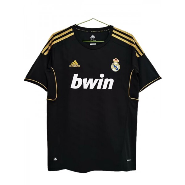 Real madrid maglia retrò da trasferta uniforme vintage da calcio seconda maglia sportiva da calcio da uomo 2011-2012