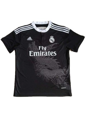 Real Madrid away retro soccer jersey maillot match dragon men's 2ed sportwear football shirt 2014-2015