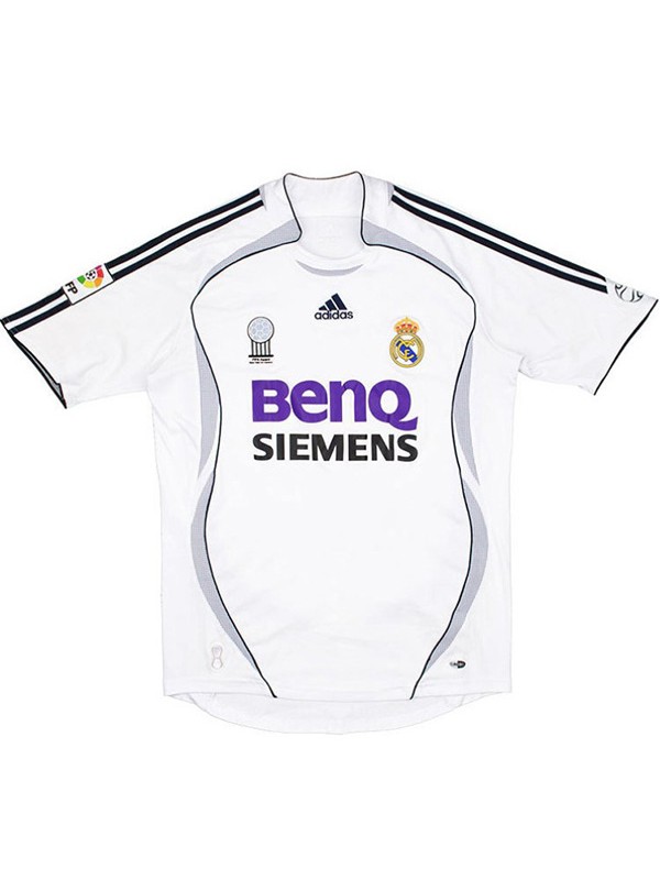 Real Madrid maglia retrò casa del prima divisa sportiva da uomo maglia da calcio maglia sportiva 2006-2007