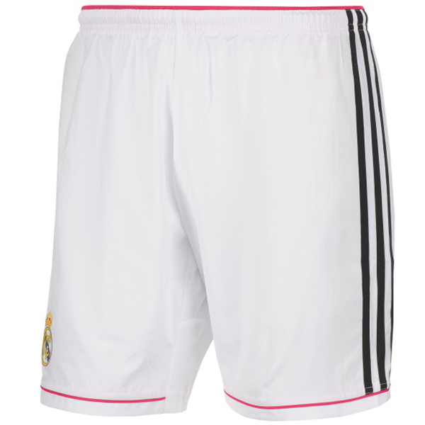 Real madrid maglia storica da casa pantaloncini i primi pantaloni della maglia da calcio dell'uniforme sportiva da calcio da uomo 2014-2015