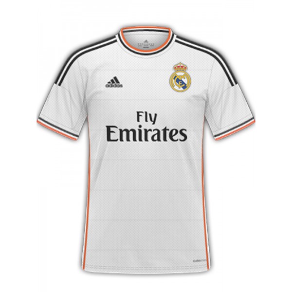 Real madrid home retro maglia da calcio uniforme da uomo primo kit da calcio top maglia sportiva 2013-2014