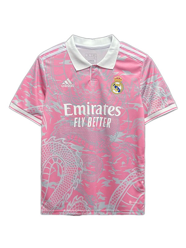 Real madrid maglia in edizione speciale divisa da calcio rosa maglia sportiva da calcio da uomo 2023-2024