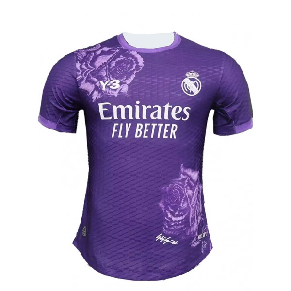 Real Madrid maglia da giocatore in edizione speciale uniforme da calcio kit da calcio viola da uomo top maglia sportiva 2024-2025