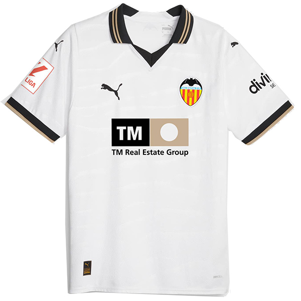 Valencia prima maglia da calcio per abbigliamento sportivo da uomo divisa da calcio per la casa maglia da calcio 2023-2024