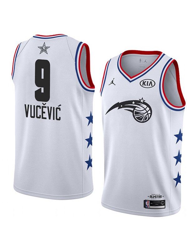 2019 All Star Game Men's Magic Nikola Vucevic Jordan Brand White NBA Swingman Jersey