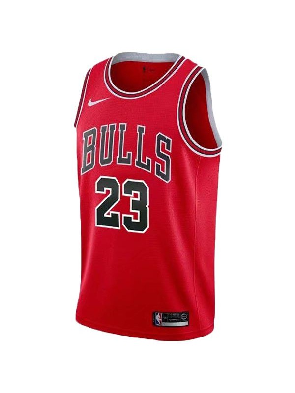Chicago Bulls 23 Maglia da basket nba swingman di Michael Jordan City camicia red edition nera 2021