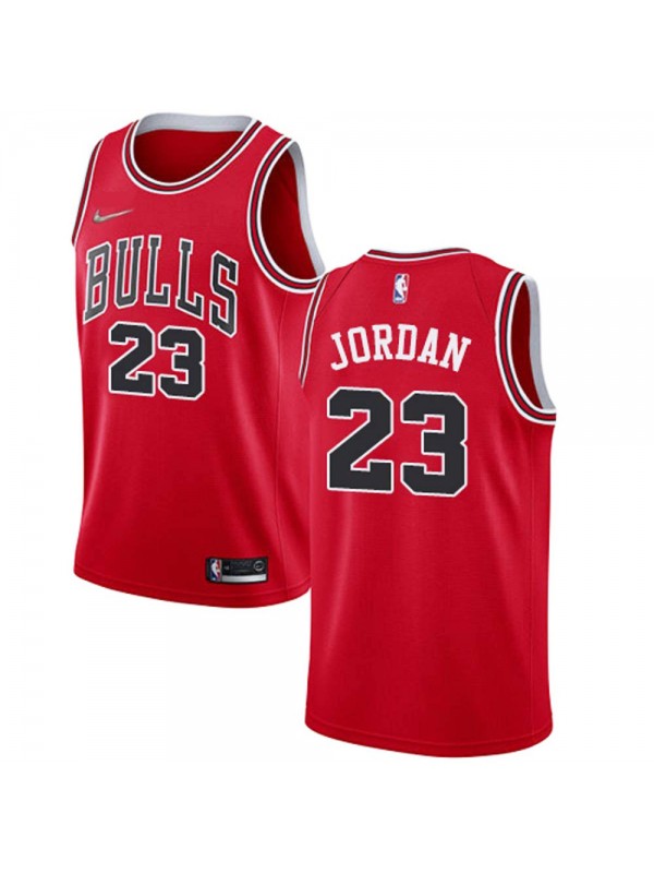 Chicago Bulls 23 Michael Jordan jersey city basket uniforme swingman red kit maglia edizione limitata 2022
