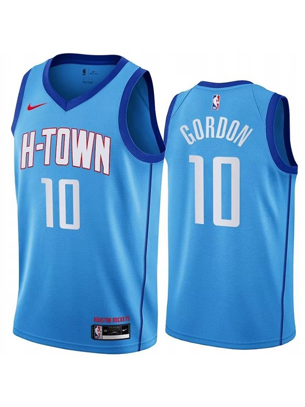 Houston Rockets Gordon 10 swingman jersey men's basketball statement edition limited vest blue shirt 2023