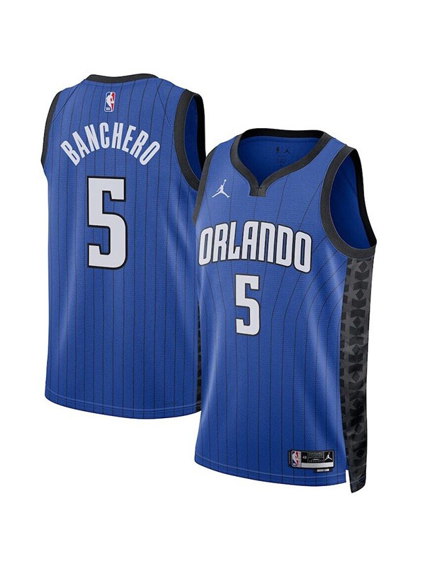 Jordan Orlando magic paolo banchero #5 swingman jersey basketball uniform swingman blue kit limited edition shirt 2022-2023