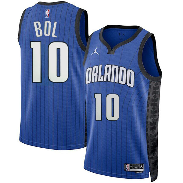 Jordan Orlando magic Paolo Bol #10 swingman jersey basketball uniform swingman blue kit limited edition shirt 2022-2023