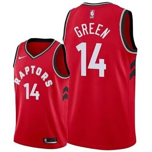 Toronto Raptors city edition swingman jersey men's Danny Green 14 red basketball limited vest