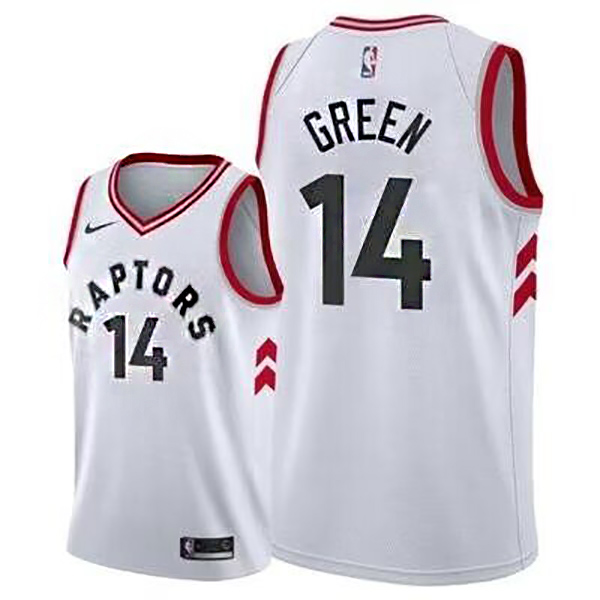 Toronto Raptors city edition swingman jersey men's Danny Green 14 white basketball limited vest