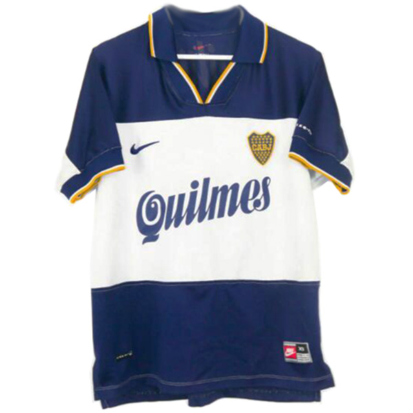 Boca Juniors maglia storica da trasferta del seconda divisa maschile magliette da calcio maglia da calcio sportiva 2000-2001