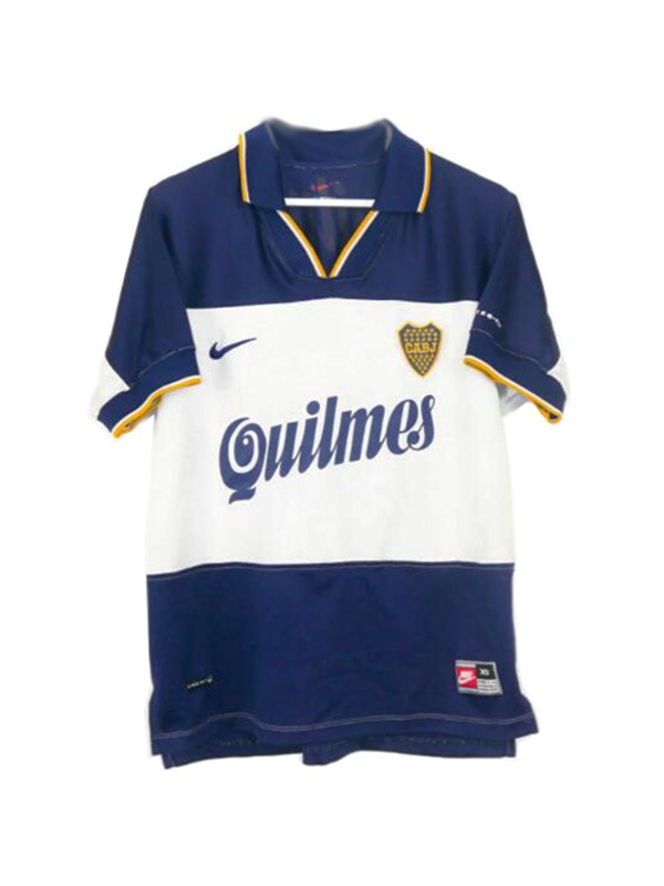 Boca Juniors maglia storica da trasferta del seconda divisa maschile magliette da calcio maglia da calcio sportiva 2000-2001