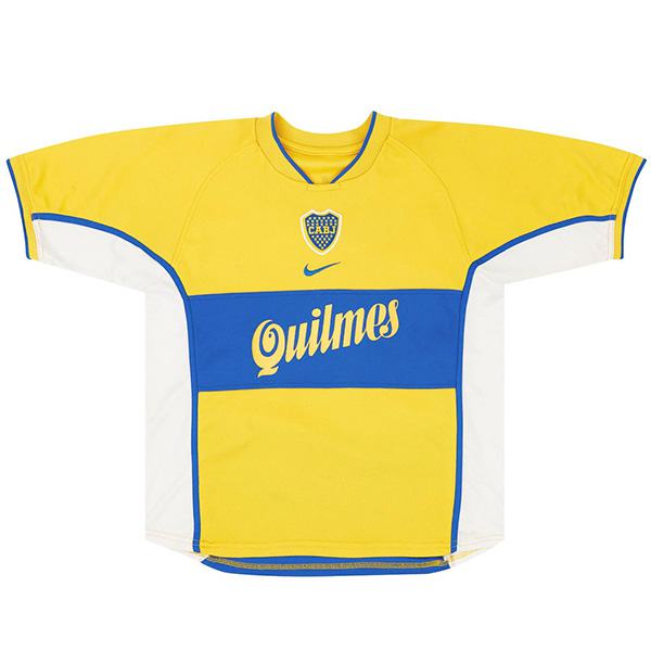 Boca juniors sale di rianimazione vecchi uomini seconda divisa calcio cappotto calcio camicie di calcio 2001-2002