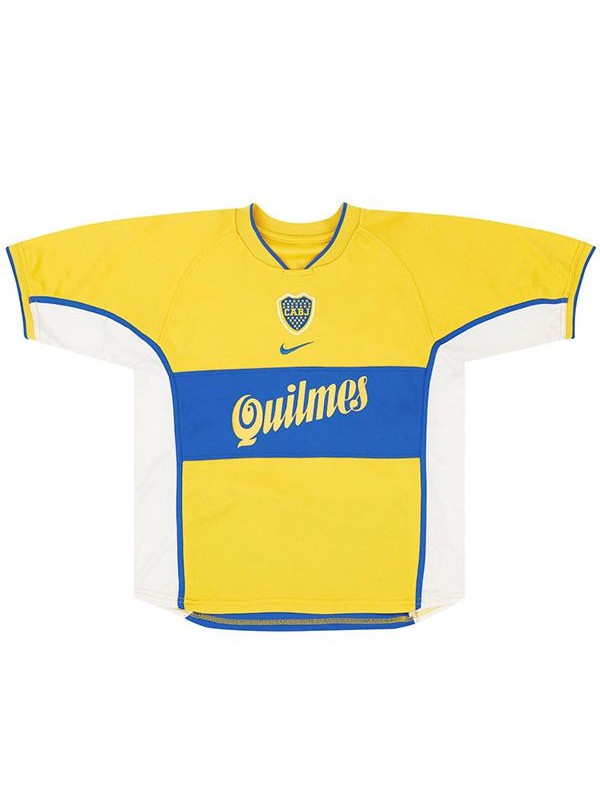 Boca juniors sale di rianimazione vecchi uomini seconda divisa calcio cappotto calcio camicie di calcio 2001-2002