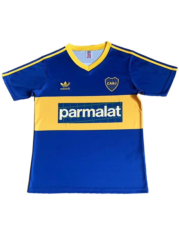 Boca juniors maglia storica da casa prima maglia da calcio da uomo divisa da calcio 1988-1989