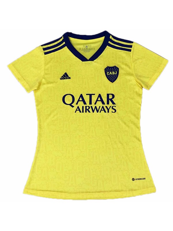 Boca juniors terza maglia femminile terza maglia da calcio abbigliamento sportivo da donna 2022-2023