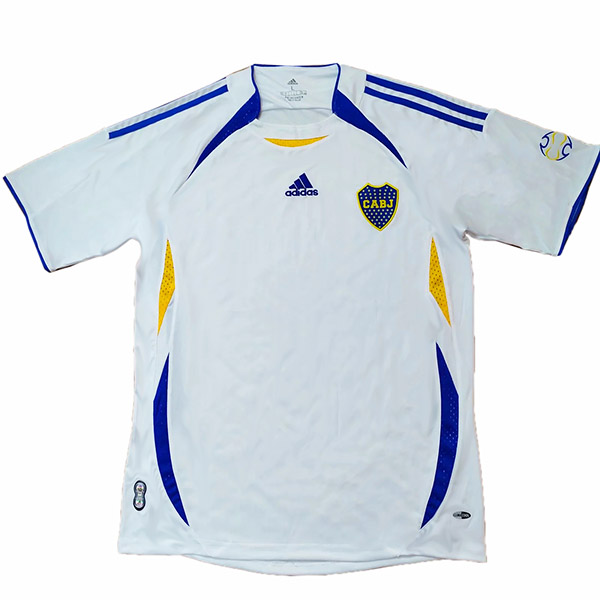 Boca maglia da calcio bianca da uomo pre-match training jersey special soccer uniform 2022-2023