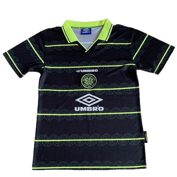 Celtic away retro soccer jersey maillot match men's 2ed sportwear football shirt 1998