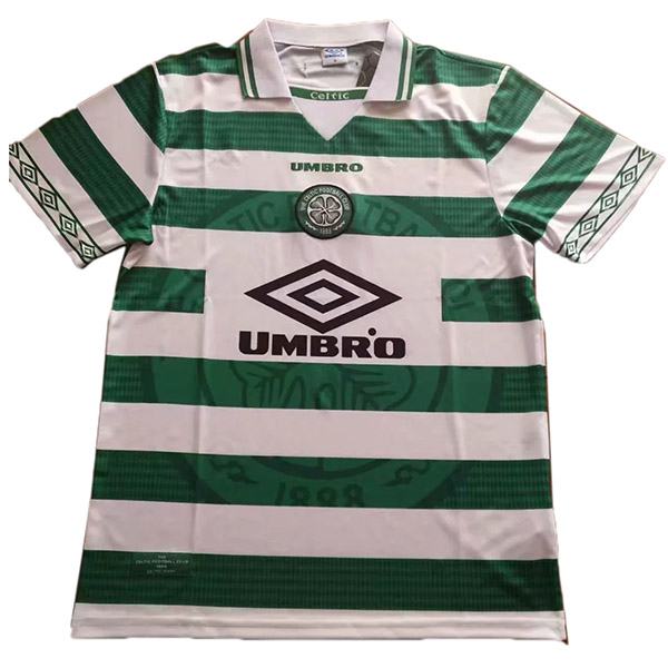 Celtic home retro soccer jersey maillot match men's 1st sportwear football shirt 1998