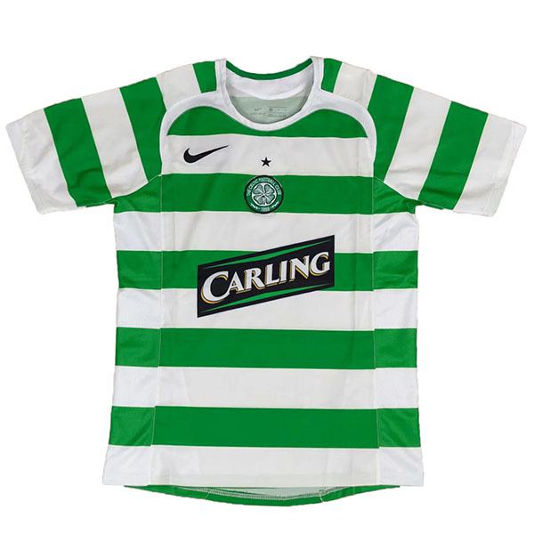 Celtic home retro soccer jersey maillot match men's 1st sportwear football shirt 2005-2006