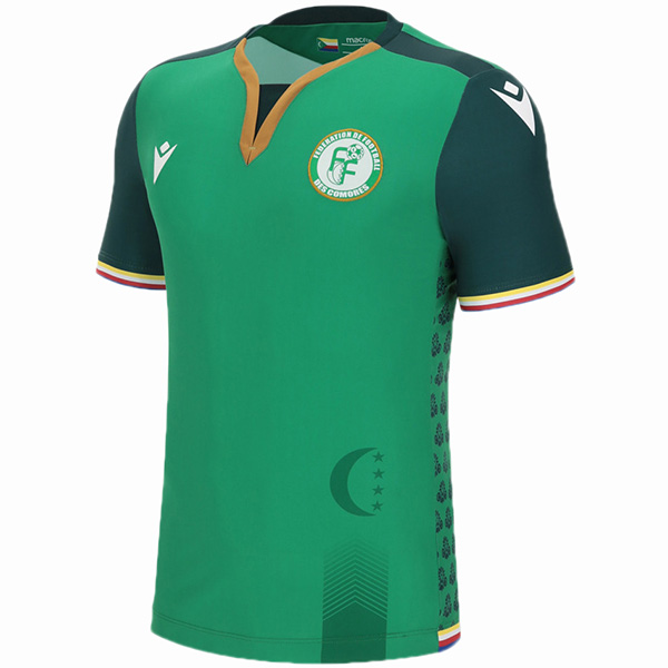 Comore maglia da calcio casalinga delle prima maglia da calcio da uomo sportiva 2022-2023