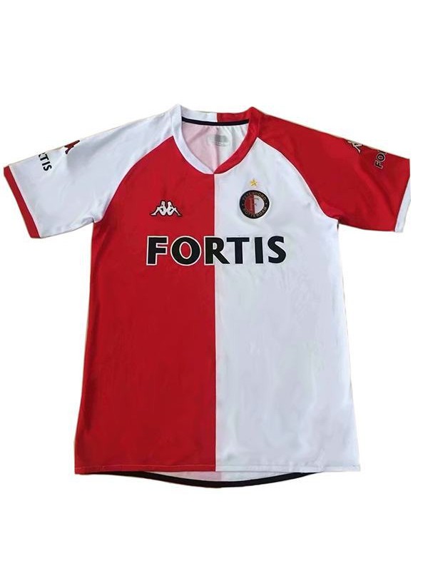 Feyenoord home vintage soccer jersey match prima maglia da calcio sportiva da uomo 2008