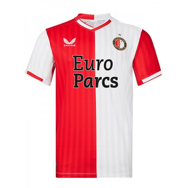 Feyenoord Rotterdam maglia da casa divisa da calcio prima maglia sportiva da uomo kit da calcio 2023-2024