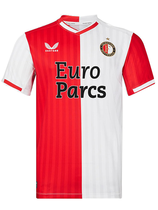Feyenoord Rotterdam maglia da casa divisa da calcio prima maglia sportiva da uomo kit da calcio 2023-2024